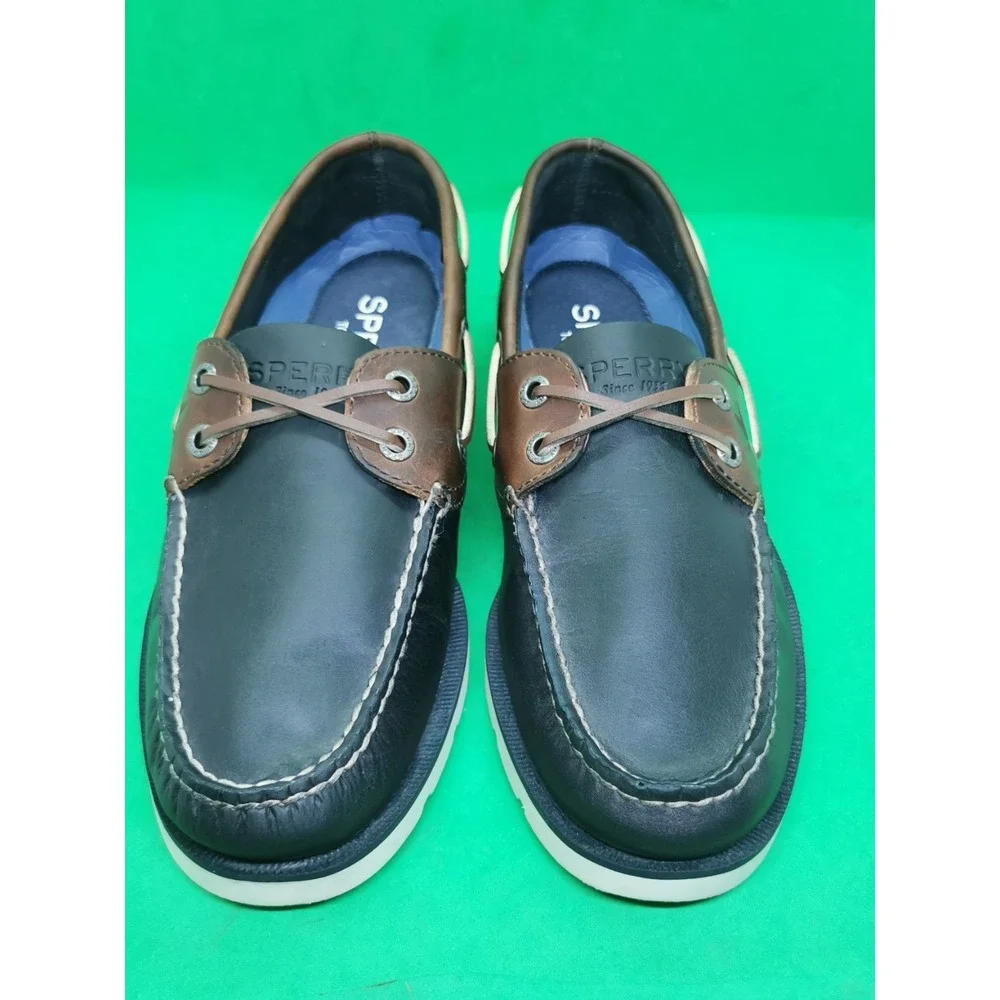 Sperry Top Sider A/O 2-Eye Boat Shoes Men Deck Shoes Sailing Shoes Size 7 M